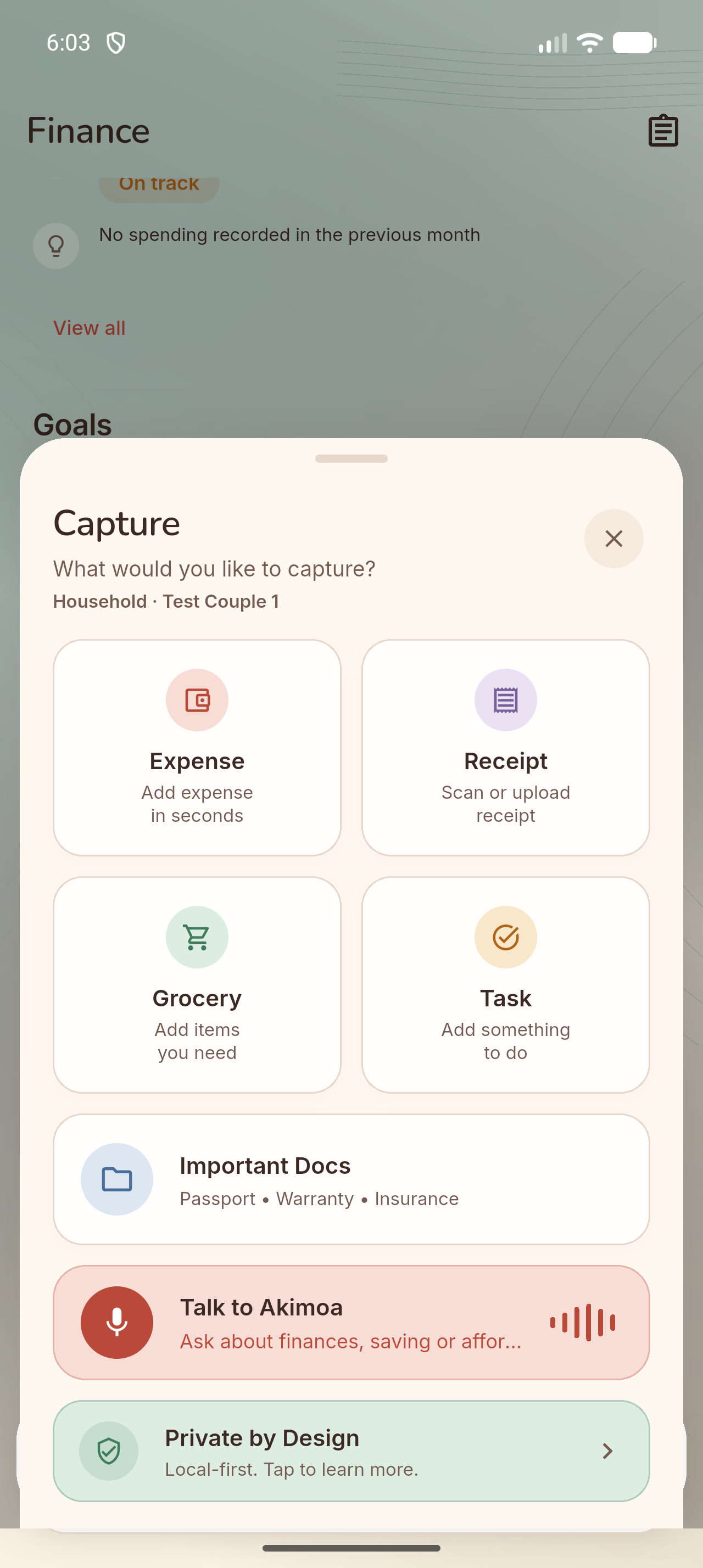 Akimoa Android Simulator - Fast Omni Capture Sheet